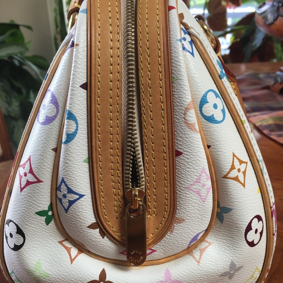 LV Priscilla Handbag Monogram Multicolor. - Picture 7 of 8